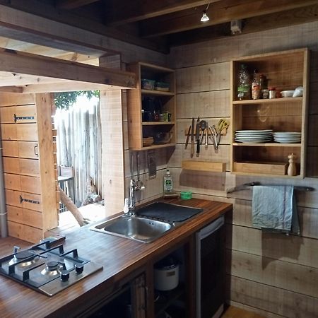Bungalow Ecologique Avec Toilettes Seches Leu Kabanon Vue Mer Сен-Ле Екстер'єр фото