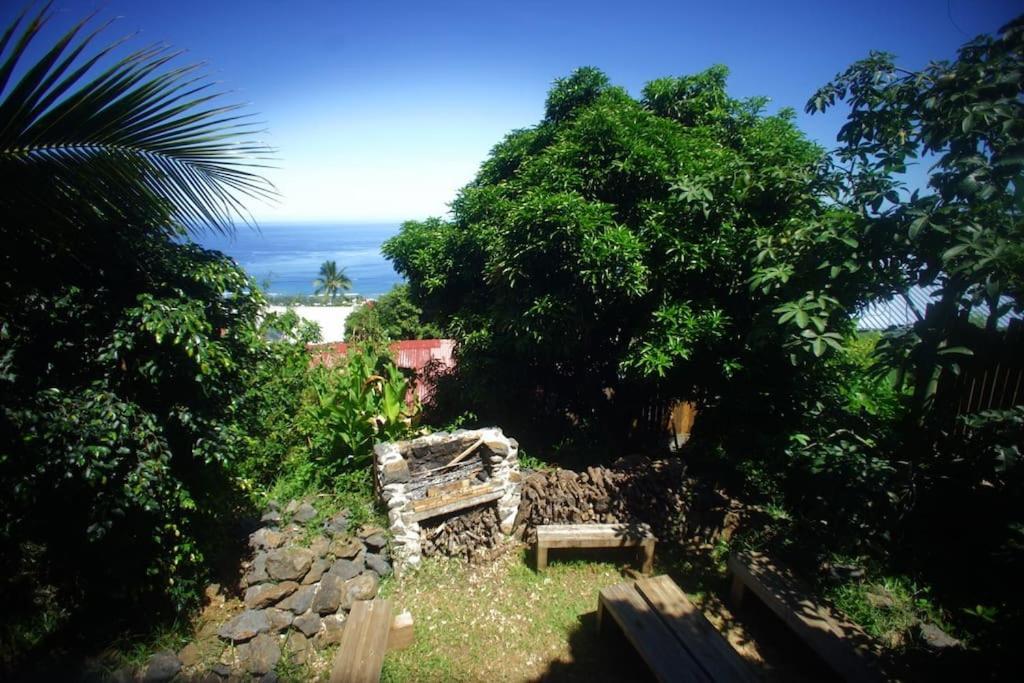 Bungalow Ecologique Avec Toilettes Seches Leu Kabanon Vue Mer Сен-Ле Екстер'єр фото