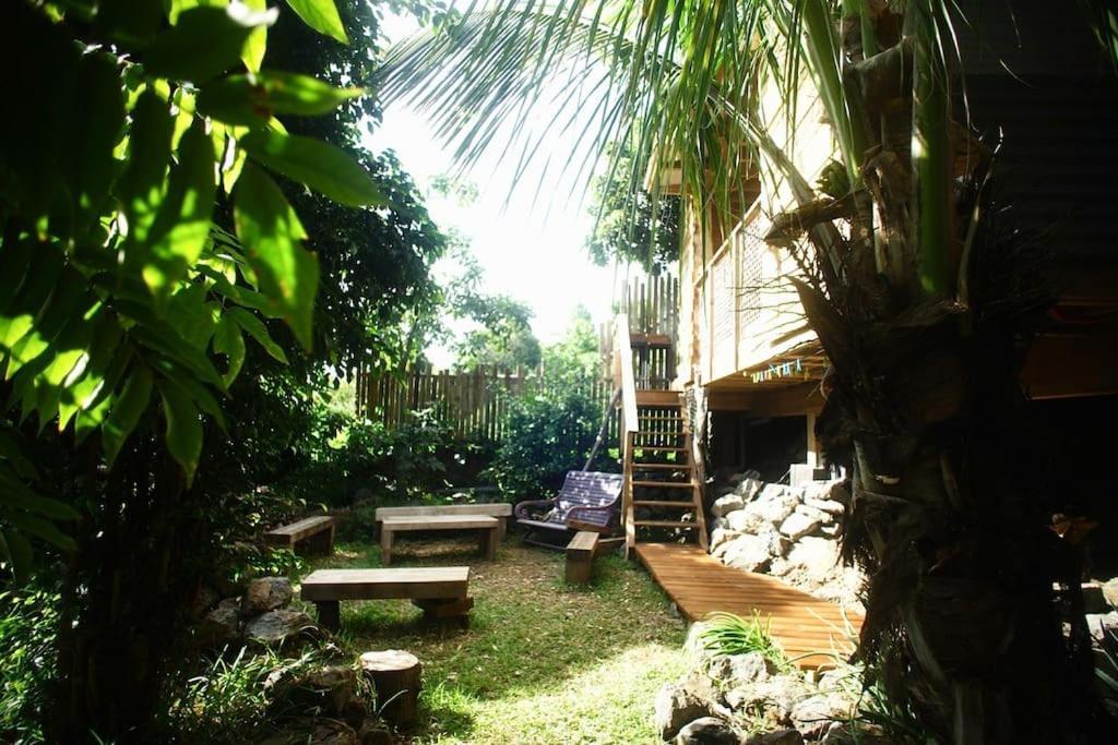 Bungalow Ecologique Avec Toilettes Seches Leu Kabanon Vue Mer Сен-Ле Екстер'єр фото